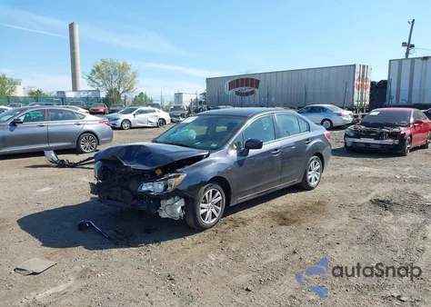2015 Subaru Impreza 2.0I Premium из США, поврежденный, VIN JF1GJAC62FH006660